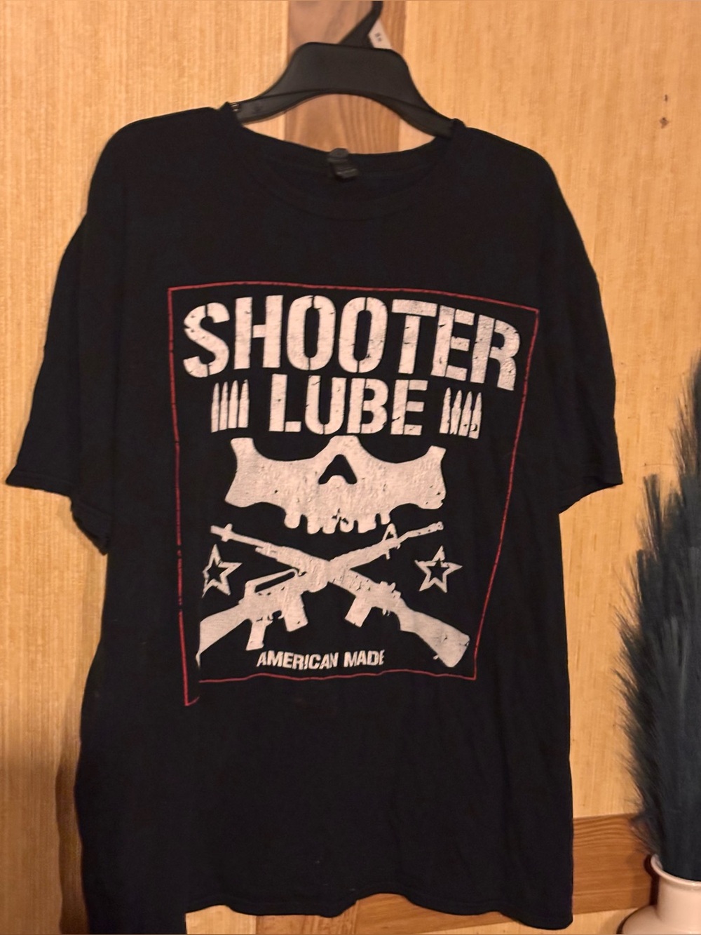 Black 'Shooter Lube' Graphic Tee